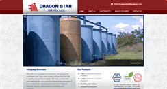 Desktop Screenshot of dragonstarfiberglass.com